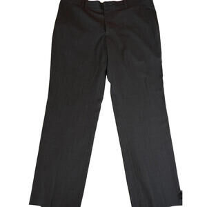 INC International Concepts Slim Fit Milan Dress Pants 34x30 Charcoal Plaid Broke